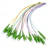 EFB Elektronik Pigtail in fibra LC-APC 9/125 µm OS2, set 12 colori, 2m