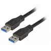 EFB Elektronik cavo USB 3.0 Premium, USB-A maschio a USB-A maschio, 3 m, nero