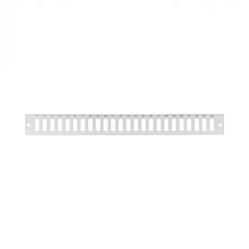 EFB Elektronik Pannello frontale 24 x SC duplex/LC quad verticale, grigio