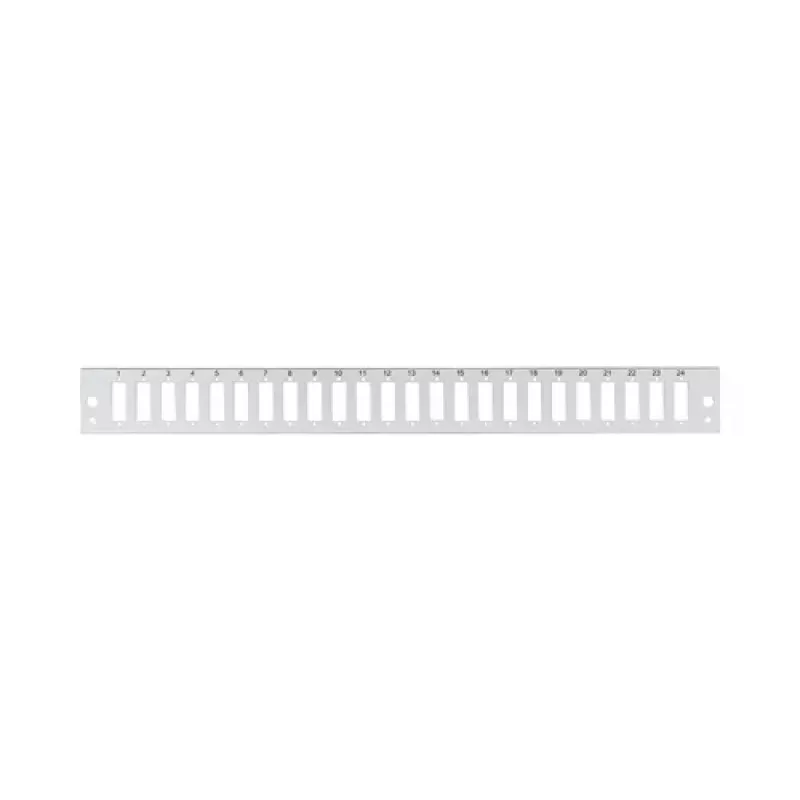 EFB Elektronik Pannello frontale 24 x SC duplex/LC quad verticale, grigio