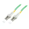 EFB Elektronik Cavo patch LC/PC su LC/PC multimodale OM3 duplex 1 m aqua LSZH