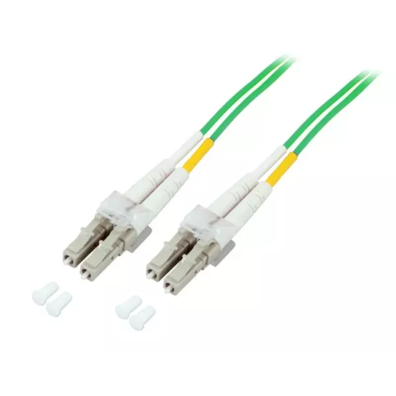 EFB Elektronik Cavo patch LC/PC su LC/PC multimodale OM3 duplex 1 m aqua LSZH
