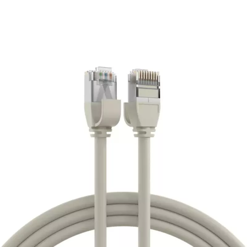 EFB Elektronik Cavo patch RJ45 Cat.6A U/FTP TPE 4mm ultraflex grigio 5m