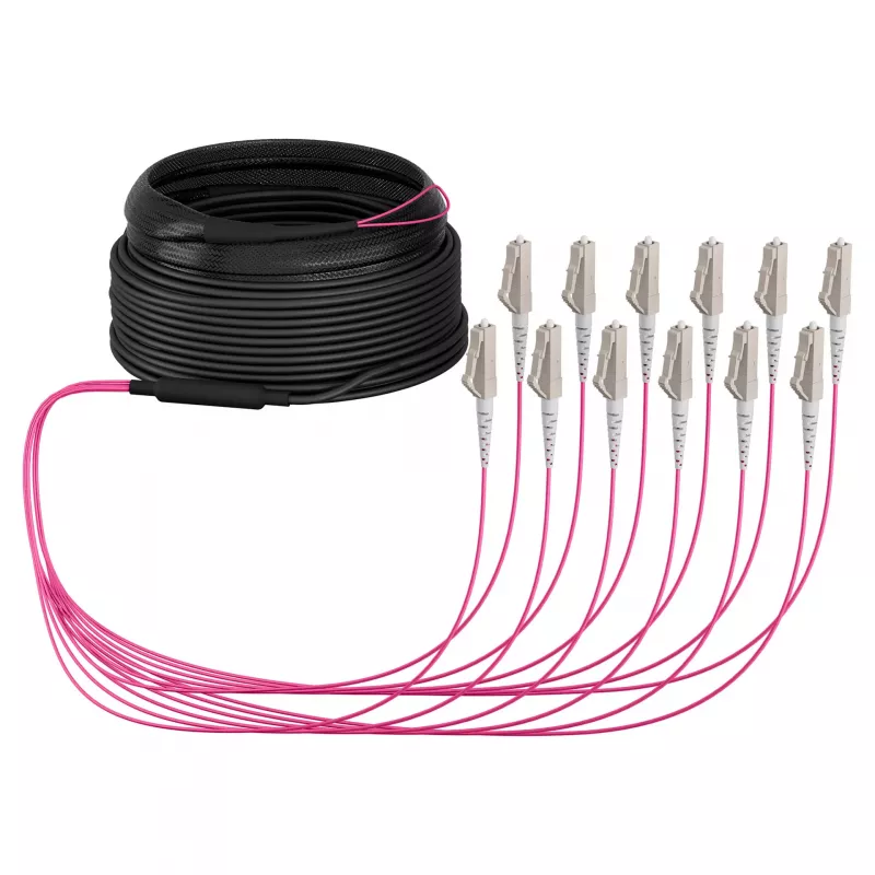 EFB Cavo trunk U-DQ(ZN)BH OM4 12G (1x12) LC-LC 40m Dca LSZH