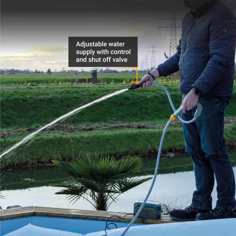 Batavia pompa dell'acqua 18V, senza batteria e caricabatterie