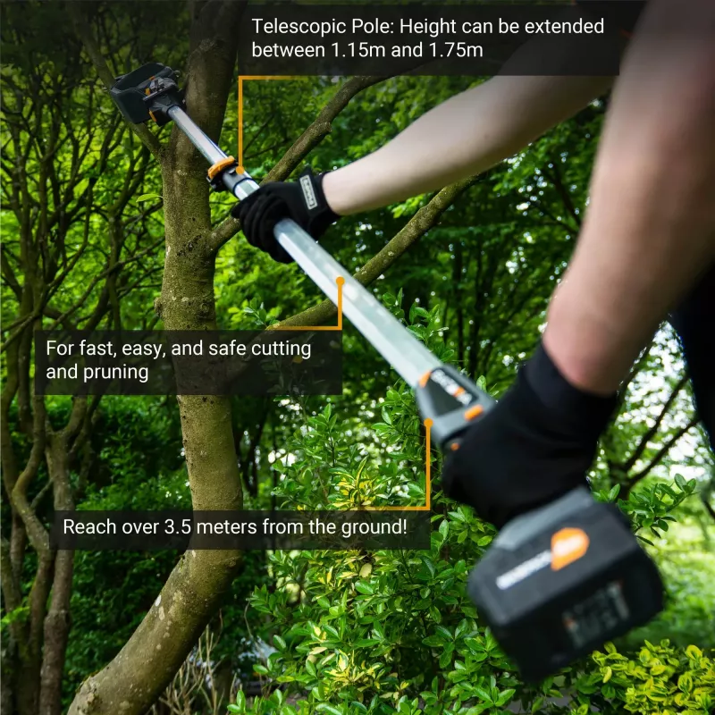 Batavia Asta telescopica 1,15 - 1,75 m per Nexxsaws e Nexxcuts