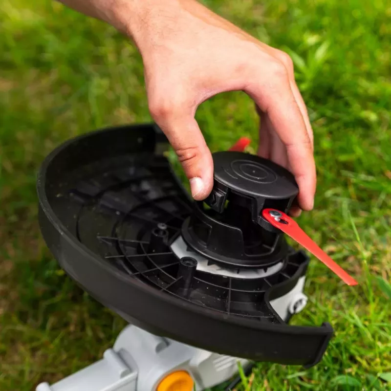 BATAVIA Tagliabordi a batteria 18V 250 mm 2-in-1 filo e lama