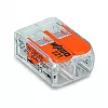 WAGO 221-412 serie 221 connettore a 2 conduttori, 4 mm², 100 pezzi