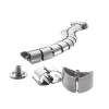 LogiLink KAB0064 organizzatore di cavi verticale flessibile, metallo, 72 cm, argento