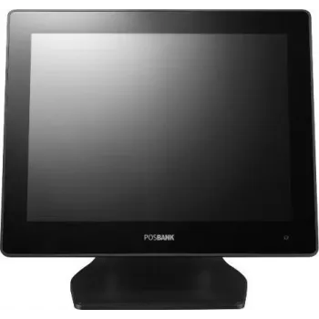 POSBANK POSMO III-15 monitor touch capacitivo proiettato 15 inch 4:3 con hub USB, VGA, 38,1 cm