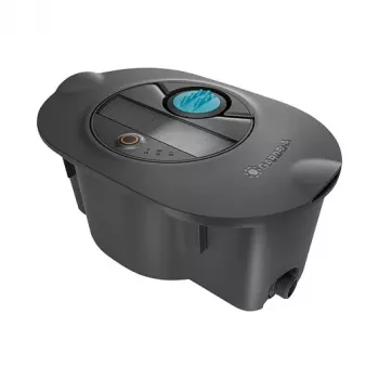Gardena Pipeline AquaPrecise sistema di irrigazione set completo, grigio/turchese