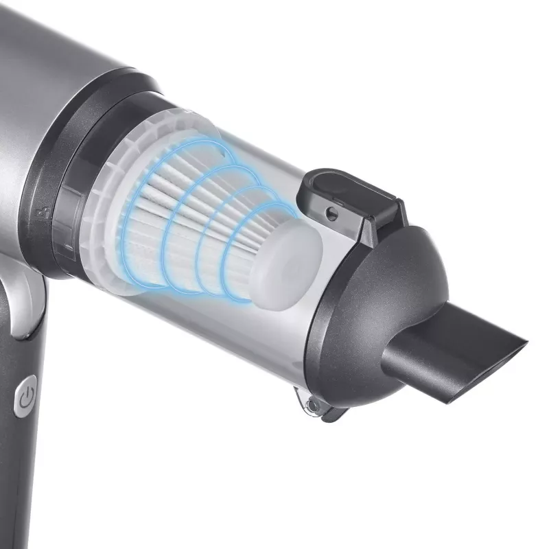 Severin HV 7135 S'Power Vac & Blow aspirapolvere portatile senza fili, antracite