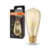 OSRAM lampada LED 6,5W 725lm 2400K E27 dimmerabile filamento oro