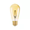 OSRAM lampada LED 6,5W 725lm 2400K E27 dimmerabile filamento oro