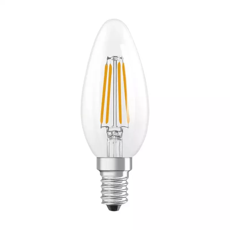 OSRAM LED Classic B 40 Filament DIM P 3,4W 827 trasparente E14 lampadina LED dimmerabile