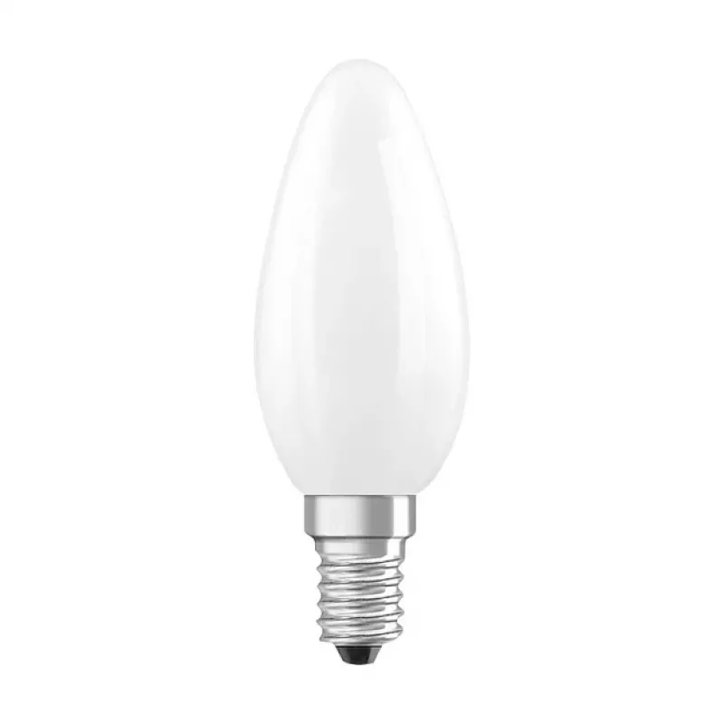 Osram LED CLB40 DIM 3,4W 827 FIL FR E14 P lampadina candela LED opale dimmerabile