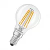 OSRAM CLP40 DIM 3.4W 827 FIL CL E14 P lampadina LED a goccia dimmerabile trasparente 2700K