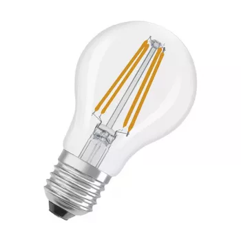 OSRAM LED Classic A 60 Filament P 5,9W 840 trasparente E27 lampadina LED, forma classica