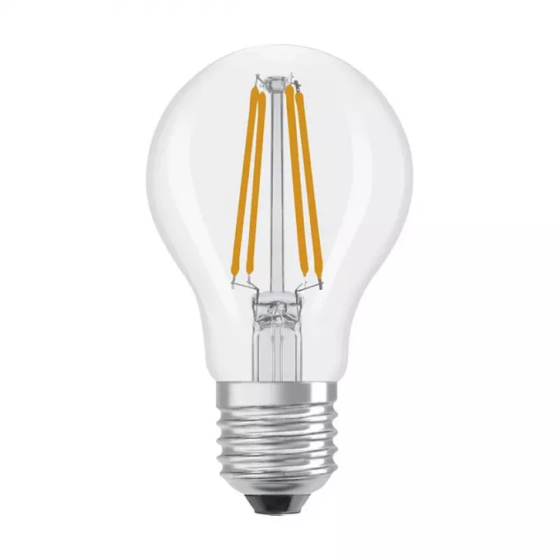 OSRAM LED Classic A 60 Filament P 5.9W 840 trasparente E27 lampadina LED, forma classica