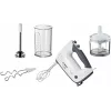 Bosch MFQ37480 ErgoMixx frullatore a mano, 750 W, bianco/grigio
