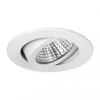 Brumberg 12353073 DAMITA faretto LED da soffitto rotondo 6W 3000K bianco IP65 orientabile
