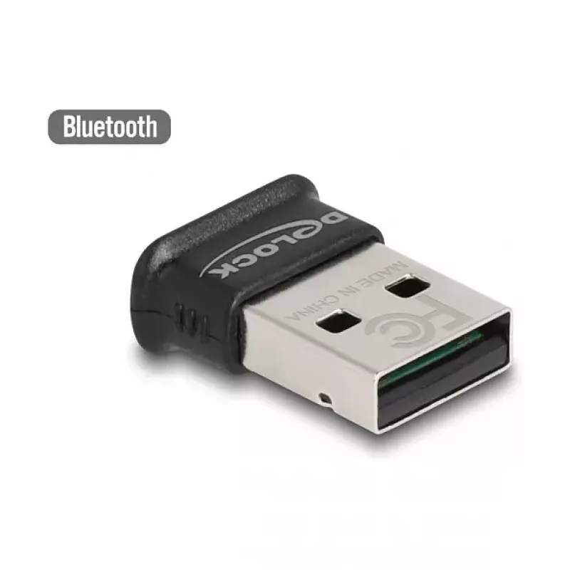 KeySonic Super-Mini-TAS tastiera con touchpad e retroilluminazione blu, layout UK, nero (KSK-3210ELU)