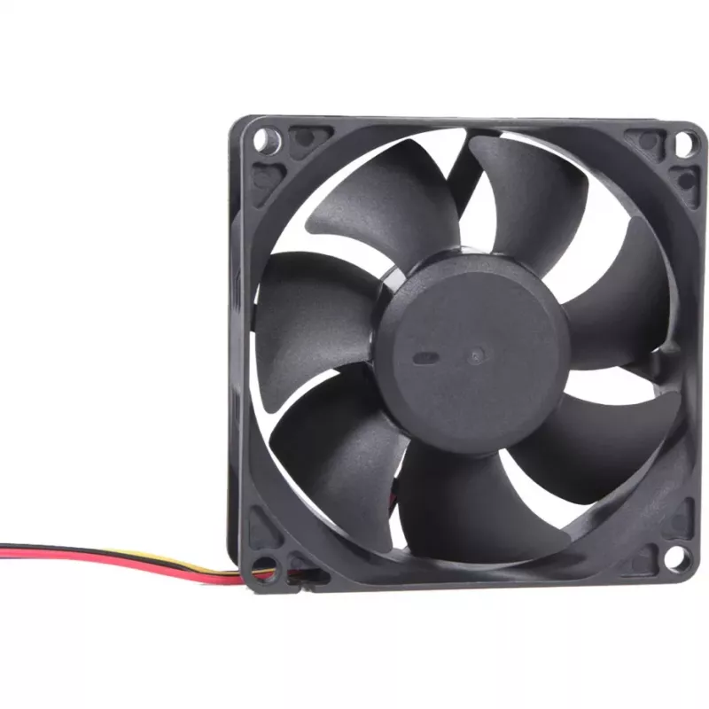 Alphacool ES ventola 80mm 800-6000 RPM 80x80x25mm (nero, doppio cuscinetto a sfere, PWM, 80 mm)