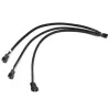 Watercool splitter a Y 3-ventole PWM, nero - 30cm