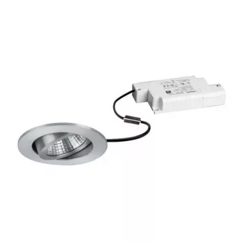 BRUMBERG DAMITA set faretti LED da incasso rotondo alluminio 6W 230V IP65 orientabile dimmerabile a taglio di fase 3000K