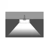 Brumberg 53380261 profilo AB QUALITYFLEX profilo LED in alluminio 2000mm