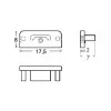 Brumberg 53038260 set terminali QUALITYFLEX bianco (RAL 9016)