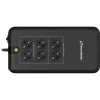Bluewalker PowerWalker VFD 800 APFC UPS - 800 VA / 420 W - 6 prese Schuko - nero