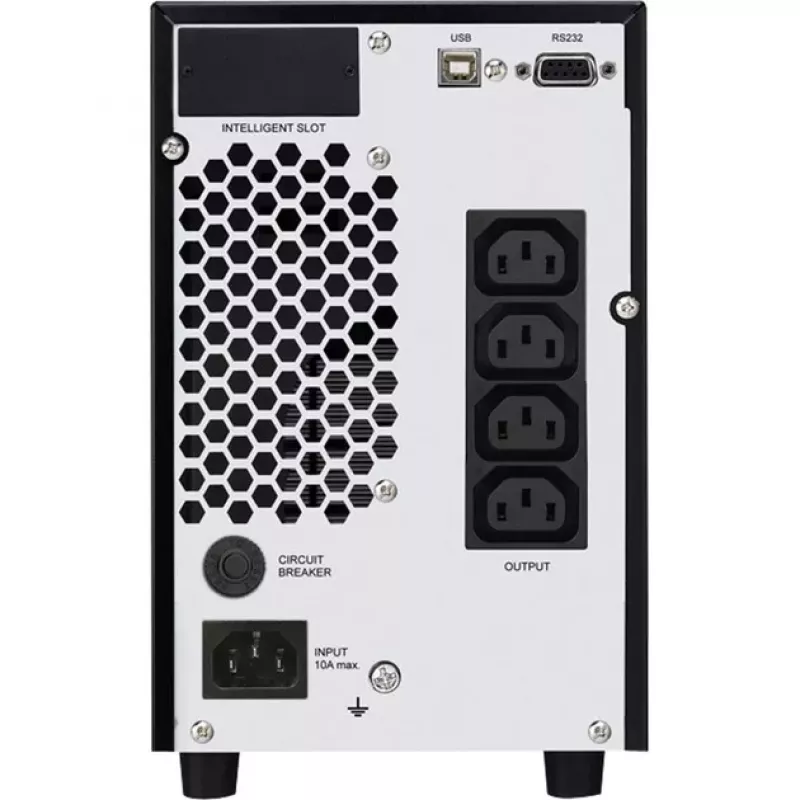Bluewalker PowerWalker VFI 2000C LCD UPS - 1600W / 2000VA - Online Double Conversion - 4x IEC C13 - USB e RS-232 - Tower