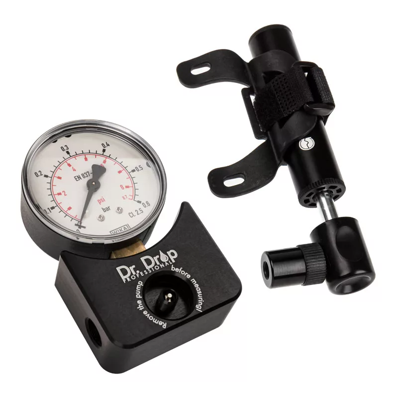 Aqua Computer Dr. Drop Professional tester di perdite per raffreddamento a liquido con pompa dell'aria