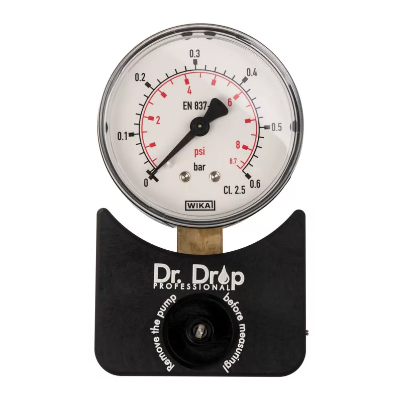 Aqua Computer Dr. Drop Professional tester di perdite per raffreddamento a liquido con pompa dell'aria
