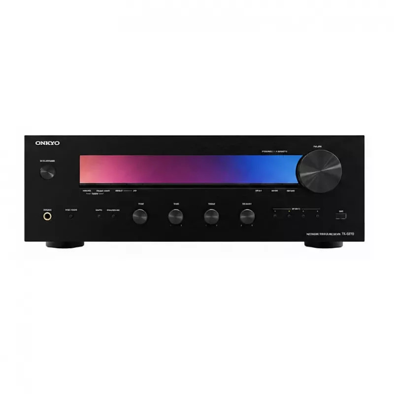 Onkyo TX-8470BMMP sintoamplificatore stereo con amplificazione Class G, 110W/canale, nero