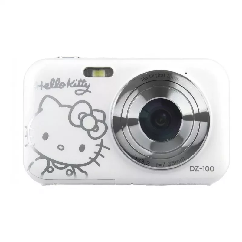 Yashica DZ-100 Hello Kitty Fotocamera digitale bianca