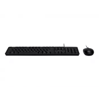 Acer Combo 100 AKW900 + AMW920 Set tastiera e mouse con filo, layout US-International, nero, confezione retail