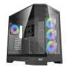 DARKFLASH DQX90 Case per computer Mid-Tower nero con vetro temperato
