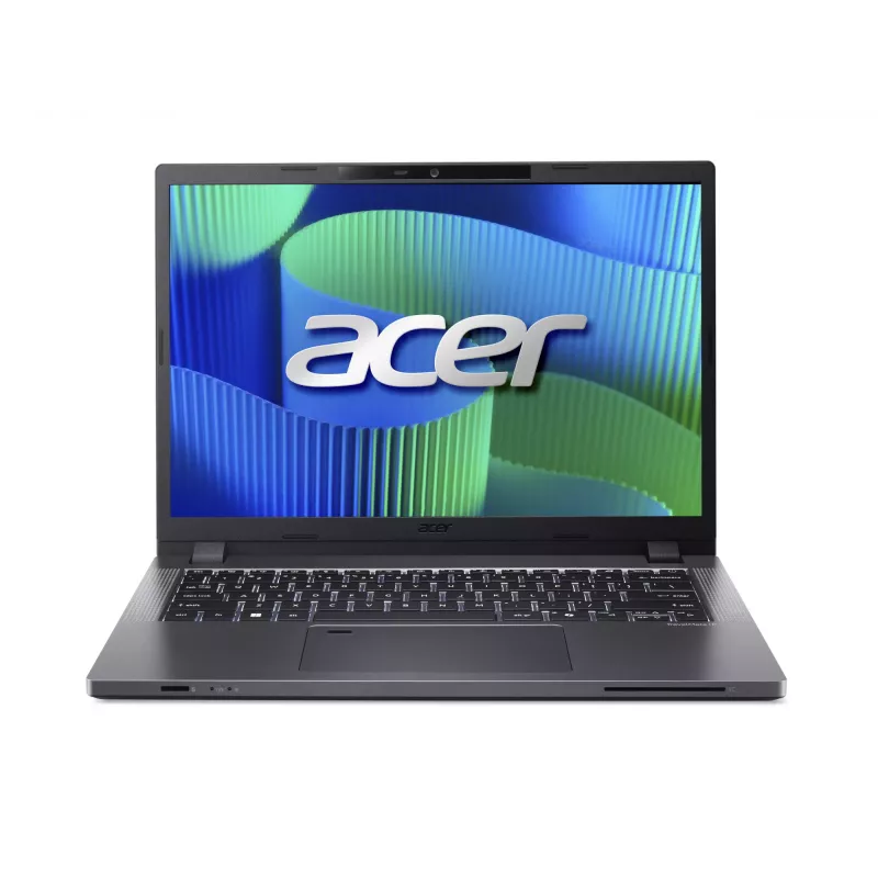 Acer TravelMate TMP214-55-G2-TCO-366Q Notebook 14 inch WUXGA Intel Core 3 100U 16 GB RAM 512 GB SSD Intel Iris Xe Graphics Windows 11 Pro grigio tastiera inglese retroilluminata