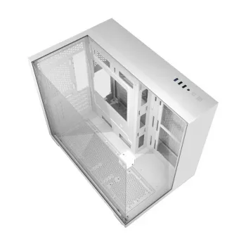 DARKFLASH TH285M Case per computer Mid-Tower bianco con vetro temperato