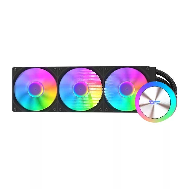 Darkflash DG360 dissipatore CPU liquido AIO 360mm (nero)