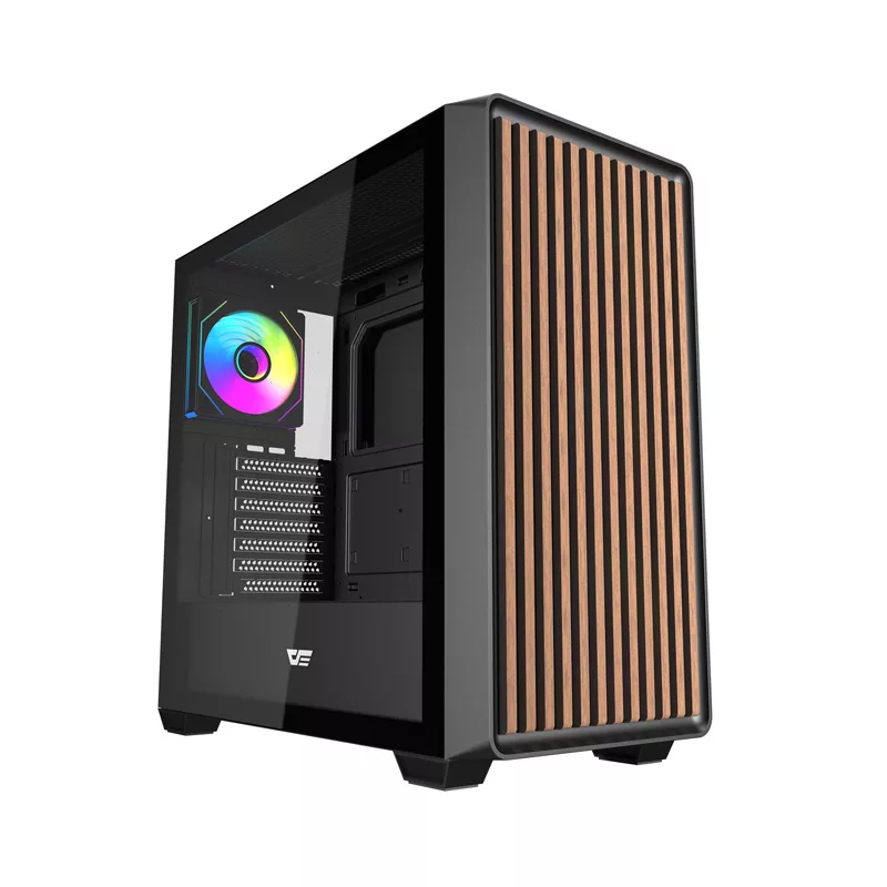 Darkflash DS900WD case per computer ATX Mid-Tower (nero)