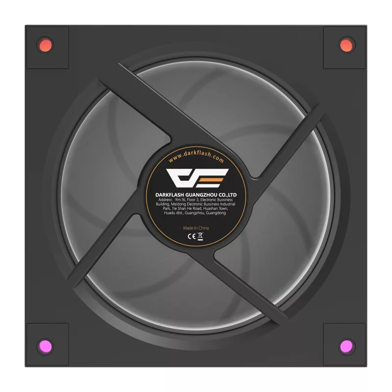 DarkFlash DM20 LINE ventola per case (nero)