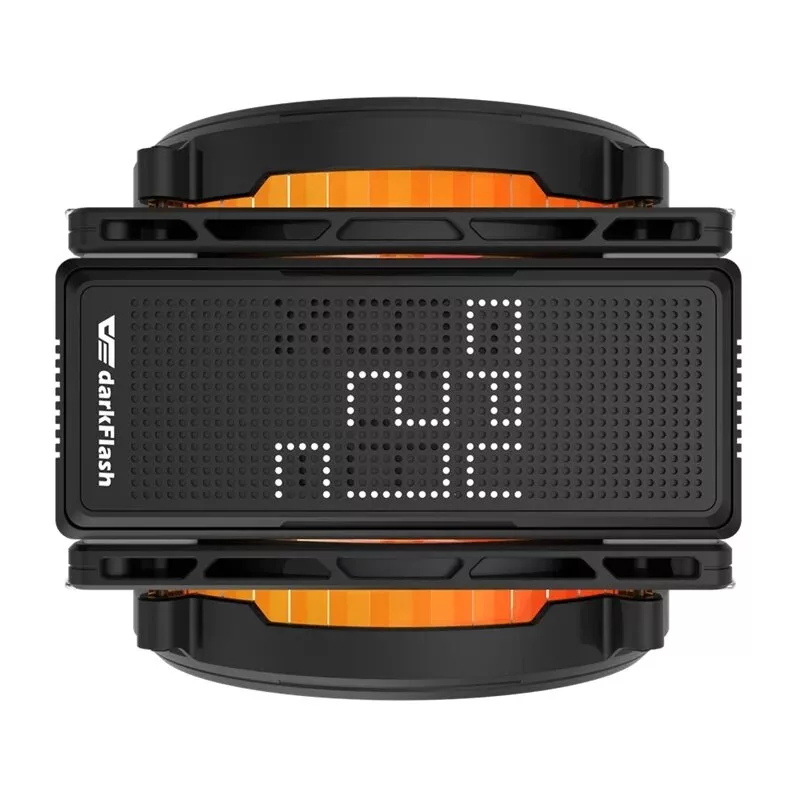 Darkflash E400 PLUS dissipatore attivo per CPU, nero