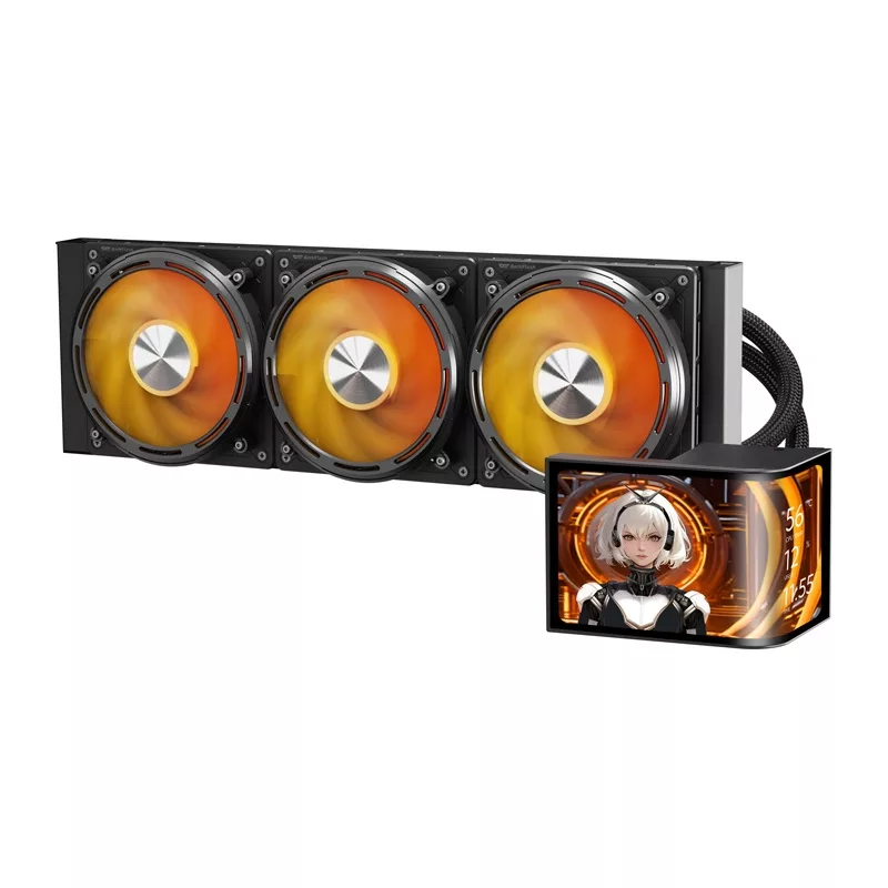 DarkFlash UV360 dissipatore per CPU, nero