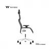 Thermaltake ARGENT E700 Glacier White con seduta in vera pelle Slate Gray Crayon