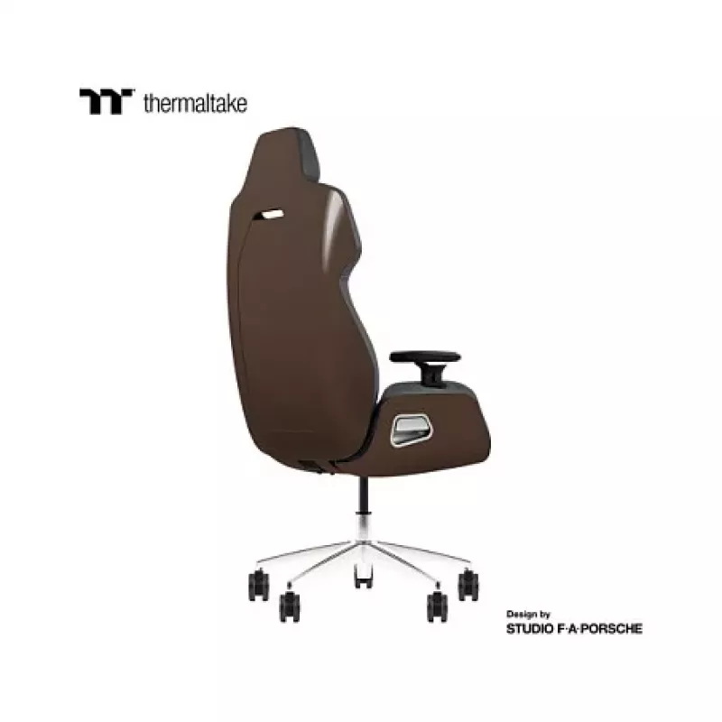 Thermaltake ARGENT E700 Mocha Mousse & Slate Gray sedia gaming in pelle vera