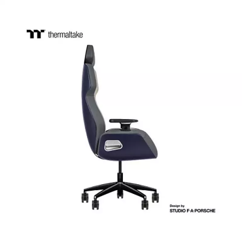 Thermaltake ARGENT E700 Future Dusk con Slate Gray Crayon sedia in pelle vera