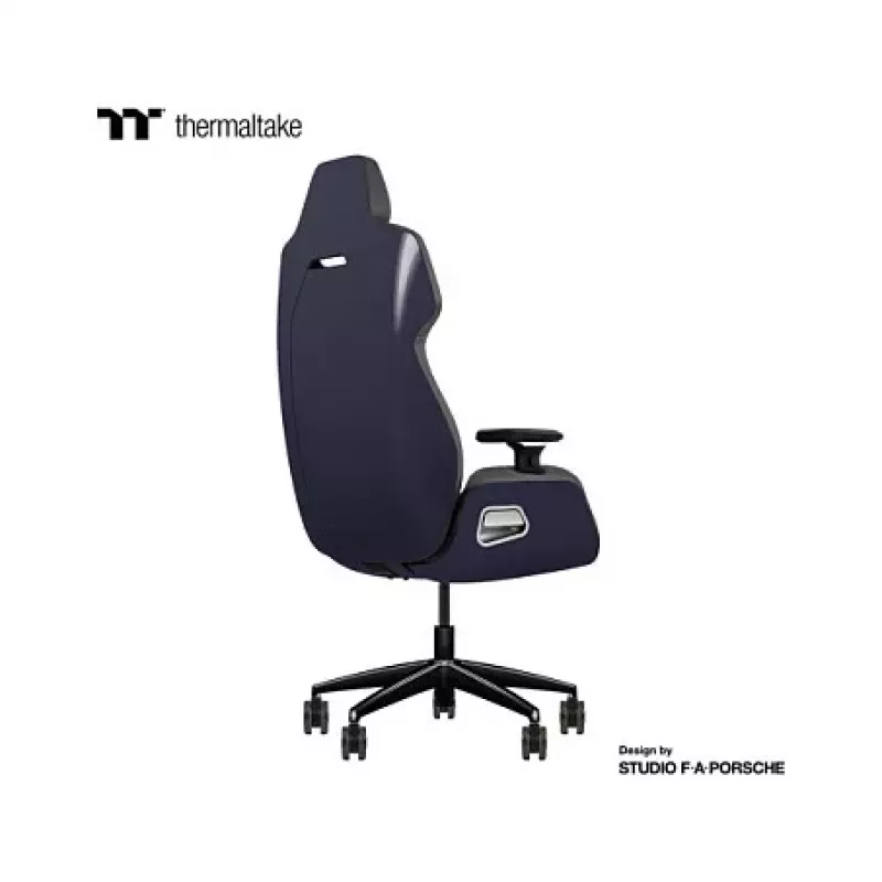 Thermaltake ARGENT E700 Future Dusk con Slate Gray Crayon sedia in pelle vera